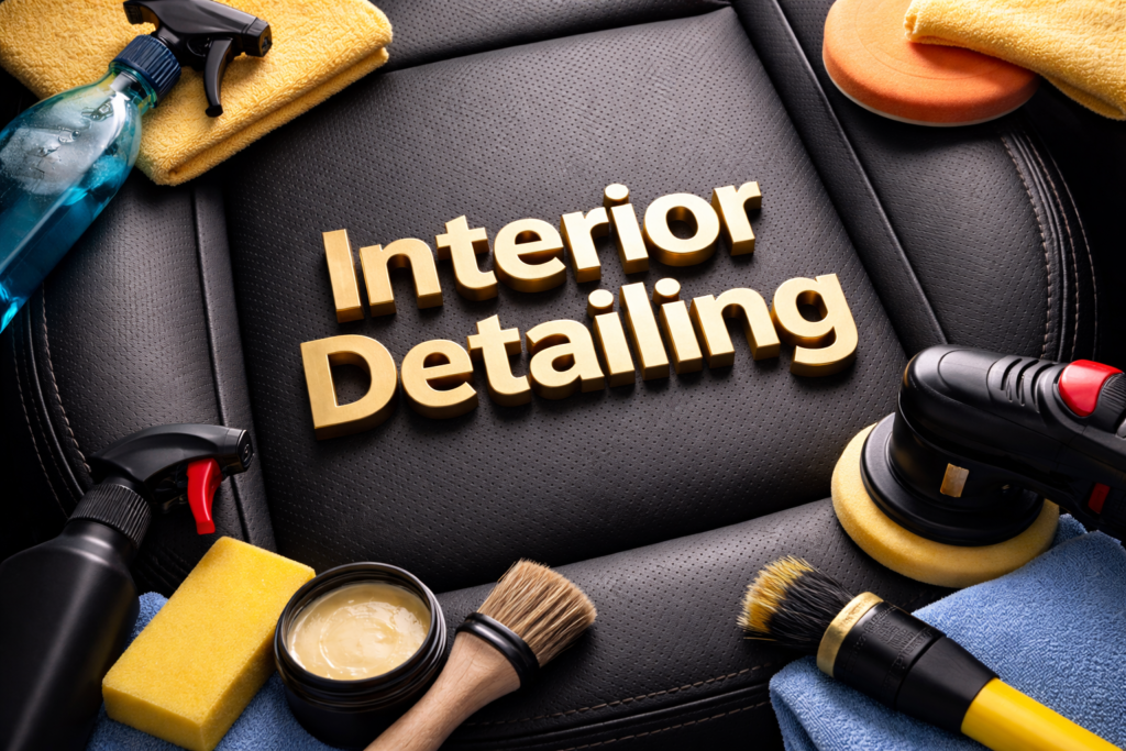 Interior Detailing: Complete Guide to Deep Cleaning and Restoring Your Vehicle’s Interior